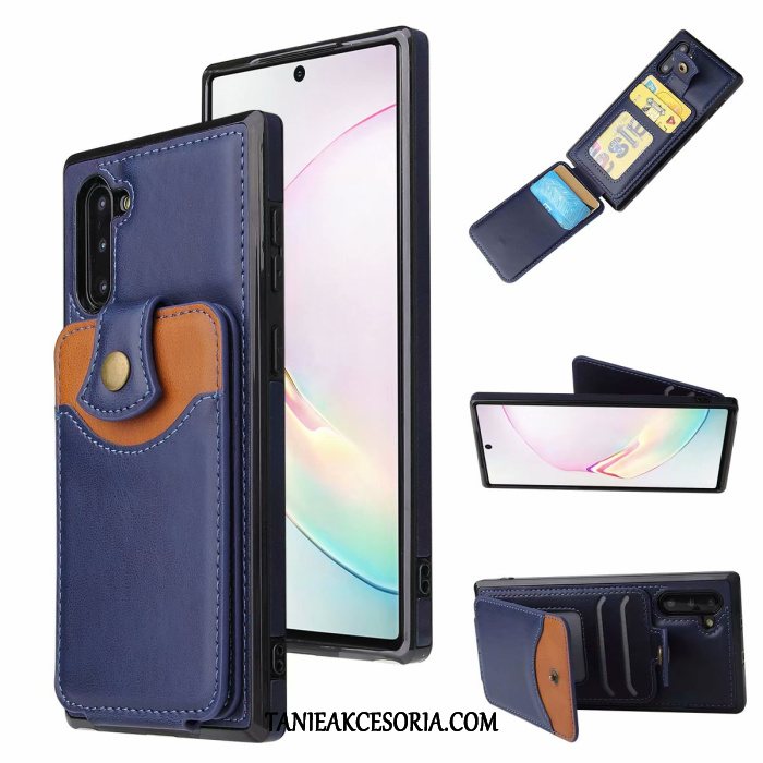 Etui Samsung Galaxy Note 10 Anti-fall Niebieski Gwiazda, Obudowa Samsung Galaxy Note 10 Telefon Komórkowy Kreatywne Karta