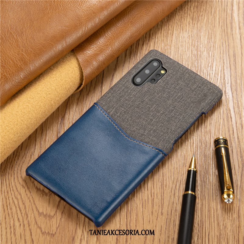 Etui Samsung Galaxy Note 10+ Anti-fall Torby Chłodzenie, Obudowa Samsung Galaxy Note 10+ Niebieski Cienkie Ochraniacz