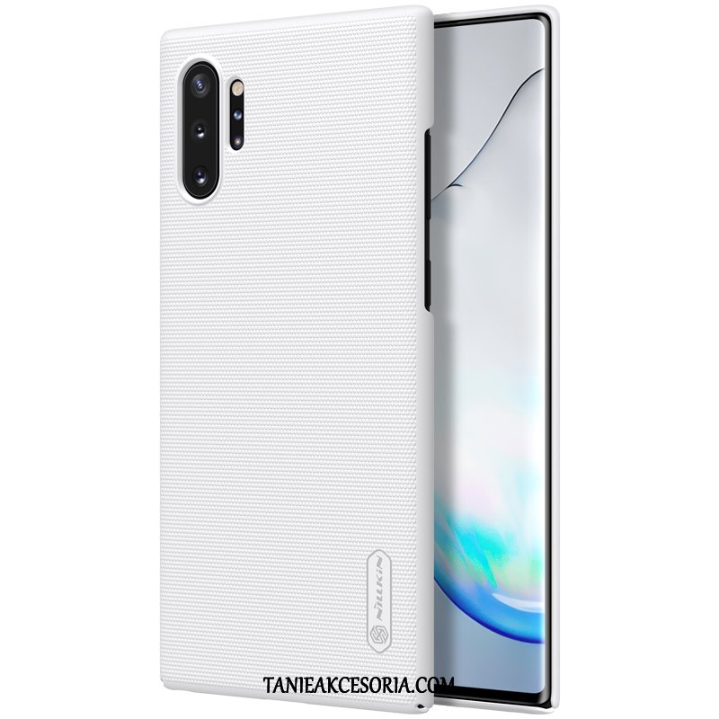 Etui Samsung Galaxy Note 10+ Biały Gwiazda Telefon Komórkowy, Pokrowce Samsung Galaxy Note 10+ Złoto Antypoślizgowe Ochraniacz