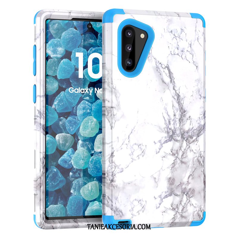 Etui Samsung Galaxy Note 10 Gwiazda Niebieski Ochraniacz, Futerał Samsung Galaxy Note 10 Silikonowe Telefon Komórkowy