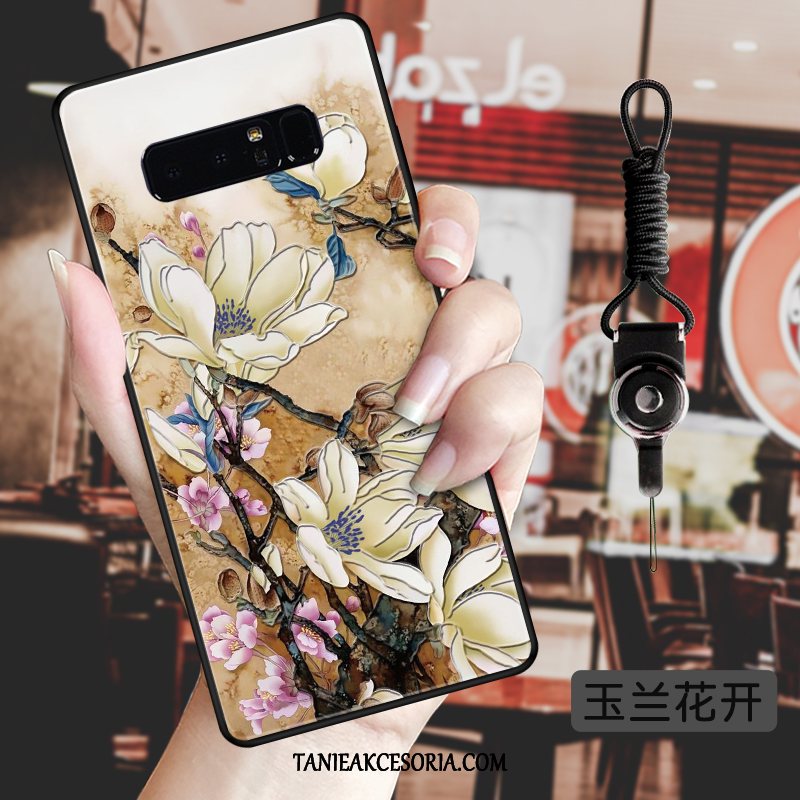 Etui Samsung Galaxy Note 8 Ochraniacz Anti-fall Vintage, Futerał Samsung Galaxy Note 8 Relief Telefon Komórkowy Gwiazda