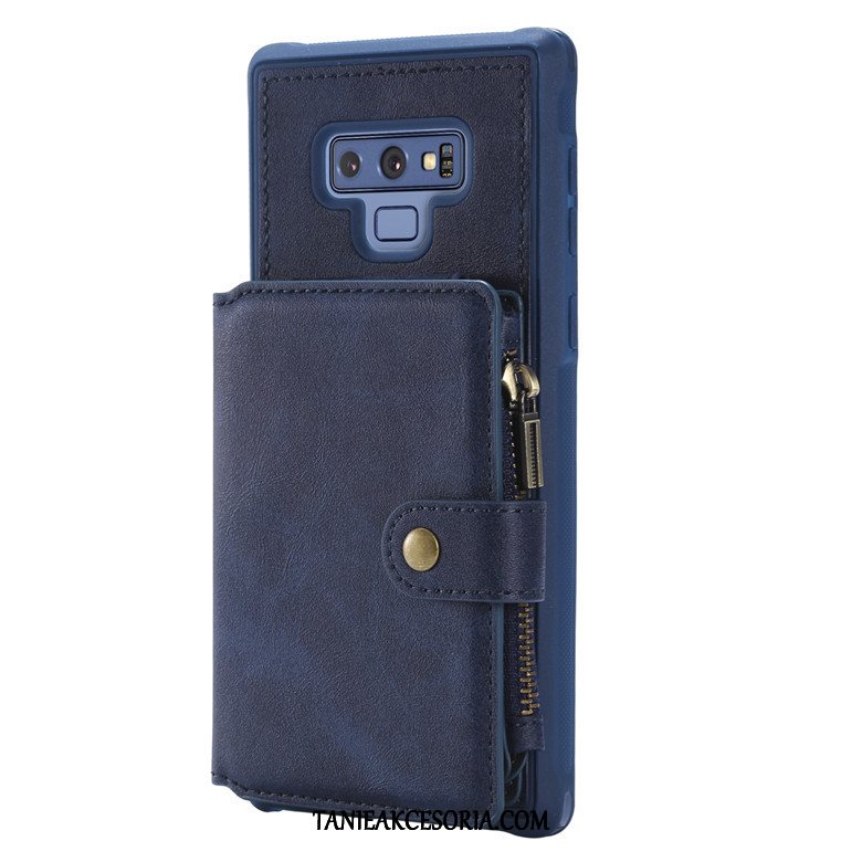 Etui Samsung Galaxy Note 9 Anti-fall Ochraniacz Niebieski, Obudowa Samsung Galaxy Note 9 Gwiazda Zamek All Inclusive