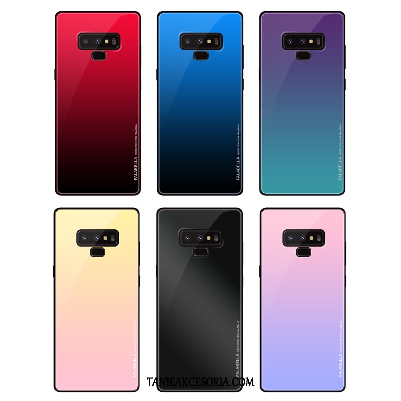 Etui Samsung Galaxy Note 9 Ochraniacz Kreatywne Anti-fall, Futerał Samsung Galaxy Note 9 Czerwony Gwiazda Wiszące Ozdoby