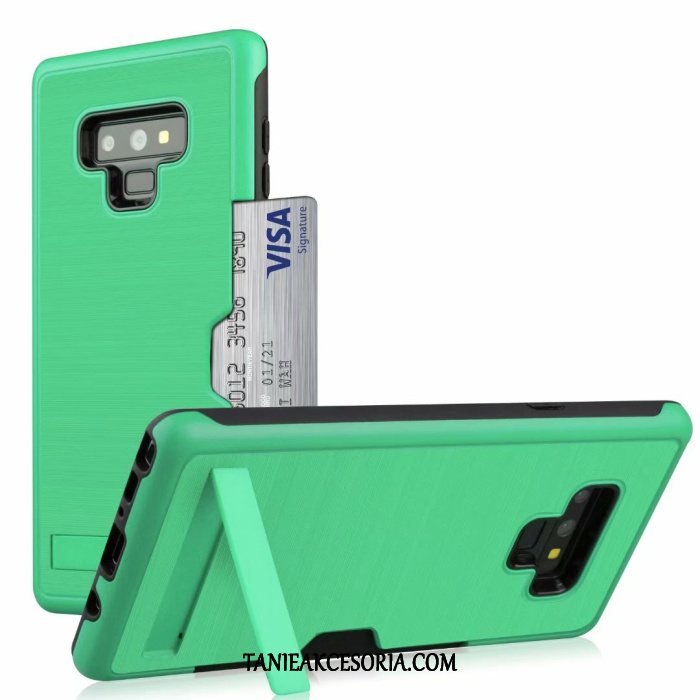 Etui Samsung Galaxy Note 9 Telefon Komórkowy Kreatywne Osobowość, Pokrowce Samsung Galaxy Note 9 Karta Zielony Anti-fall