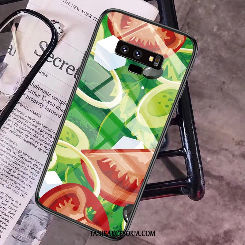Etui Samsung Galaxy Note 9 Zielony Owoce Piękny, Obudowa Samsung Galaxy Note 9 Szkło Telefon Komórkowy Trudno