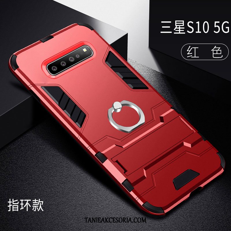 Etui Samsung Galaxy S10 5g All Inclusive Ring Gwiazda, Futerał Samsung Galaxy S10 5g Osobowość Nubuku Anti-fall