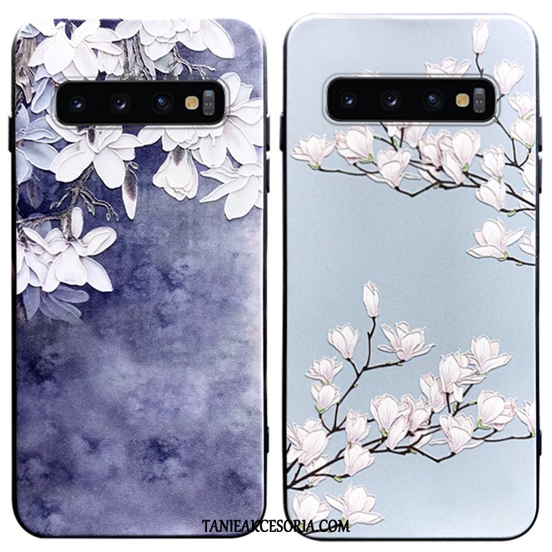 Etui Samsung Galaxy S10+ Cienkie Czerwony Netto All Inclusive, Obudowa Samsung Galaxy S10+ Wysoki Koniec Ochraniacz Tendencja