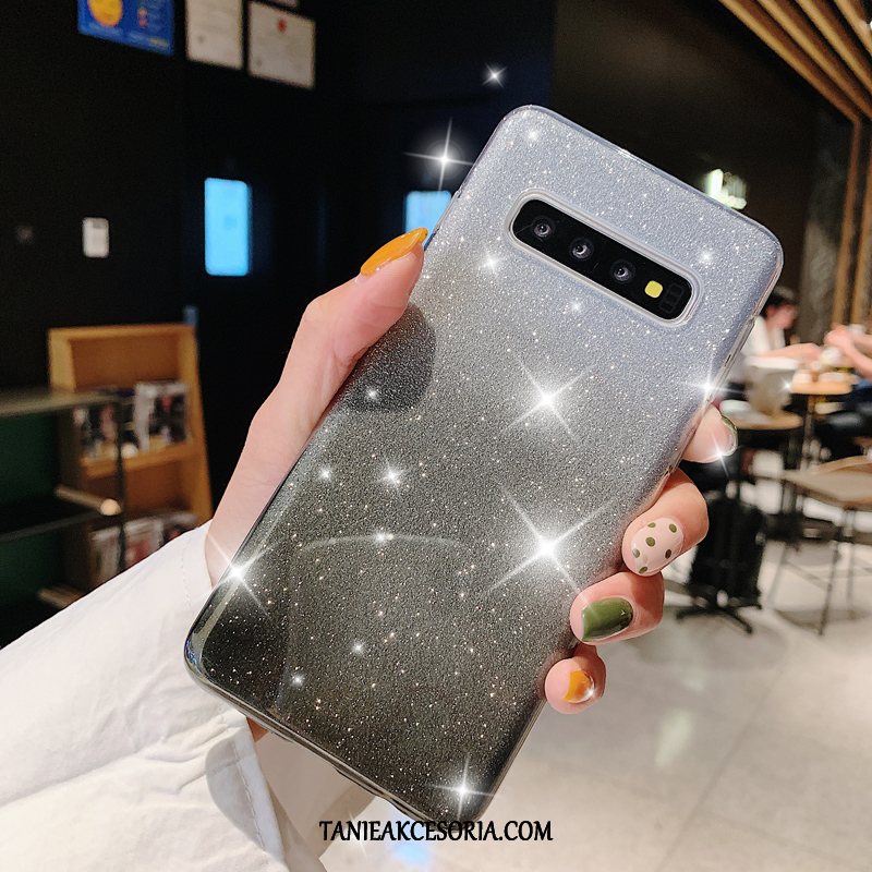 Etui Samsung Galaxy S10+ Przezroczysty Anti-fall Proste, Pokrowce Samsung Galaxy S10+ Moda Gwiaździsty Telefon Komórkowy