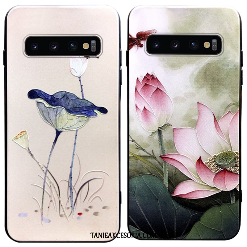 Etui Samsung Galaxy S10 Silikonowe Kreatywne All Inclusive, Obudowa Samsung Galaxy S10 Tendencja Biały Anti-fall