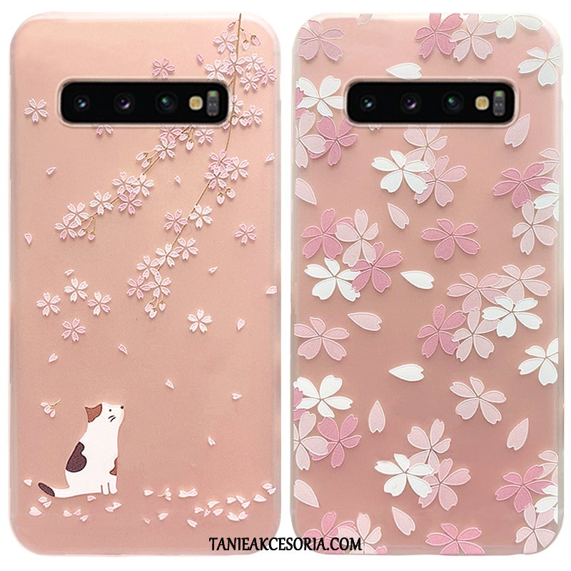 Etui Samsung Galaxy S10+ Świeży Silikonowe Miękki, Pokrowce Samsung Galaxy S10+ Przezroczysty Nubuku All Inclusive