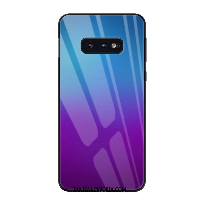 Etui Samsung Galaxy S10e Gwiazda Szkło Ochraniacz, Obudowa Samsung Galaxy S10e Dostosowane Telefon Komórkowy Purpurowy