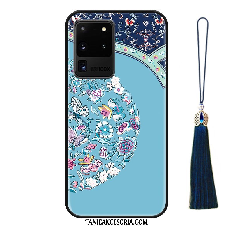 Etui Samsung Galaxy S20 Ultra Telefon Komórkowy Relief Wiatr, Obudowa Samsung Galaxy S20 Ultra Moda Chiński Styl Silikonowe