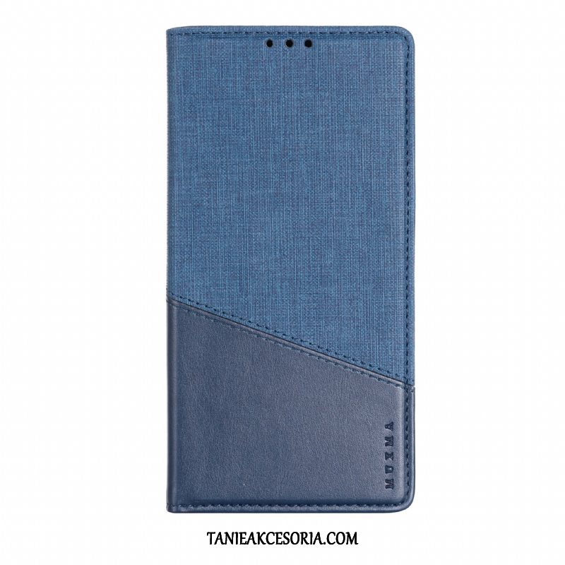 Etui Samsung Galaxy S41 Klapa Telefon Komórkowy Ciemno Niebieski, Pokrowce Samsung Galaxy S41 Gwiazda Ochraniacz Skórzany Futerał