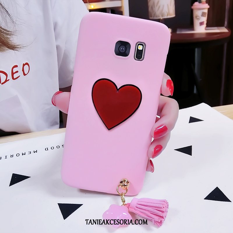 Etui Samsung Galaxy S6 Edge Kreatywne Gwiazda Różowe, Futerał Samsung Galaxy S6 Edge Osobowość Ochraniacz Telefon Komórkowy
