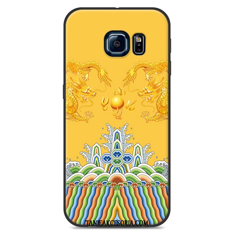 Etui Samsung Galaxy S6 Osobowość Ochraniacz Telefon Komórkowy, Pokrowce Samsung Galaxy S6 Gwiazda Żółty Zakochani