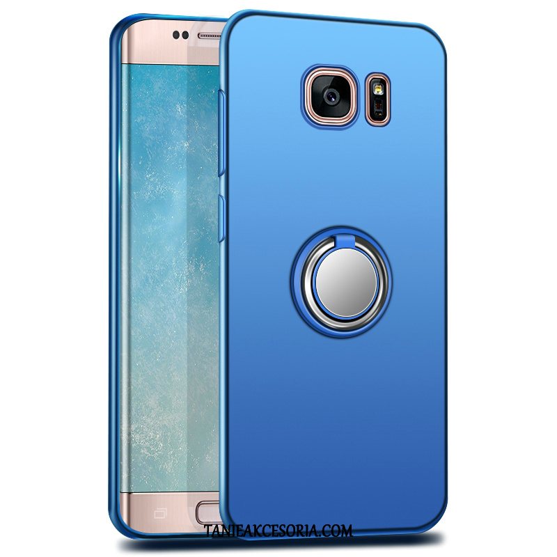 Etui Samsung Galaxy S7 Anti-fall All Inclusive Silikonowe, Futerał Samsung Galaxy S7 Cienkie Niebieski Telefon Komórkowy