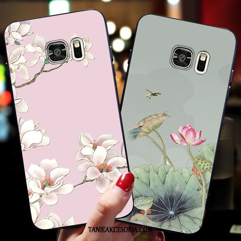 Etui Samsung Galaxy S7 Chiński Styl Telefon Komórkowy Kreatywne, Pokrowce Samsung Galaxy S7 Anti-fall Gwiazda Różowe