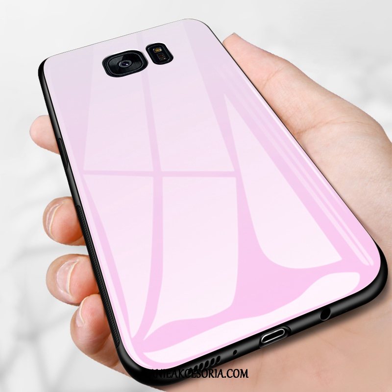 Etui Samsung Galaxy S7 Edge Anti-fall Gradient Jednolity Kolor, Obudowa Samsung Galaxy S7 Edge Szkło Gwiazda Ochraniacz