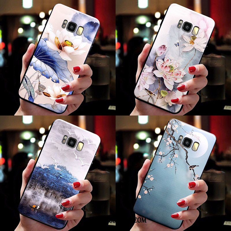 Etui Samsung Galaxy S8 Ring Nowy Miękki, Obudowa Samsung Galaxy S8 Kreatywne Silikonowe Osobowość