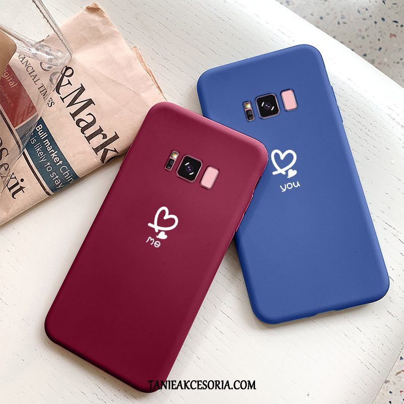 Etui Samsung Galaxy S8+ Silikonowe Modna Marka Anti-fall, Futerał Samsung Galaxy S8+ Osobowość Niebieski Gwiazda
