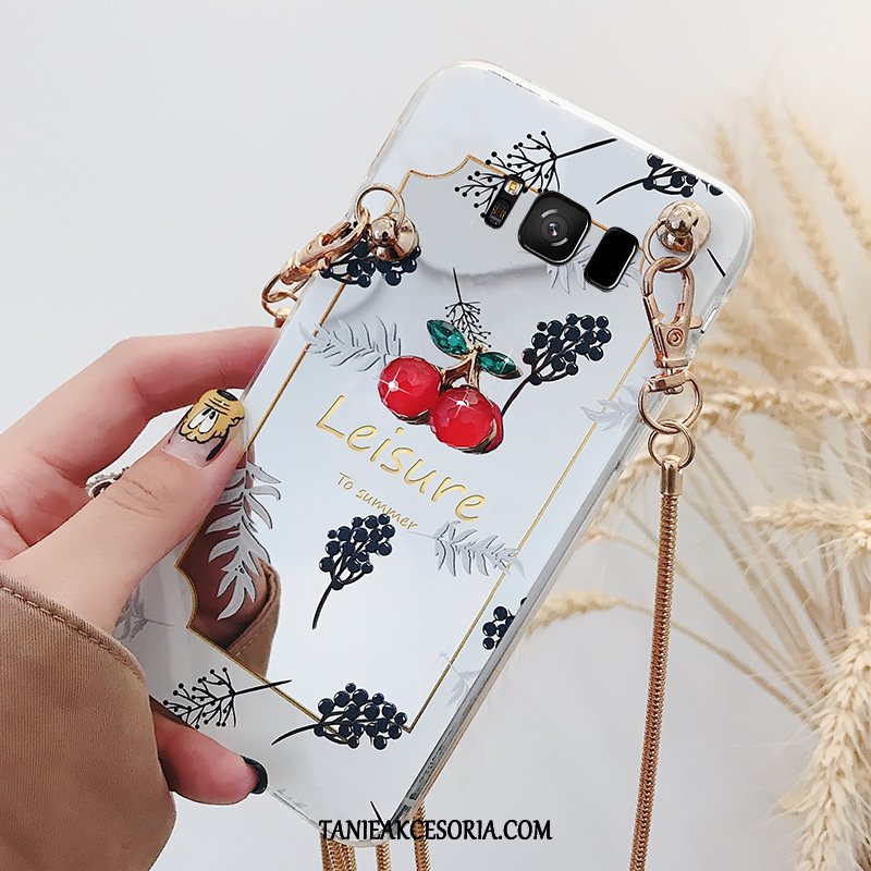 Etui Samsung Galaxy S8+ Łańcuch Srebro Moda, Futerał Samsung Galaxy S8+ Kolor Gwiazda Miękki