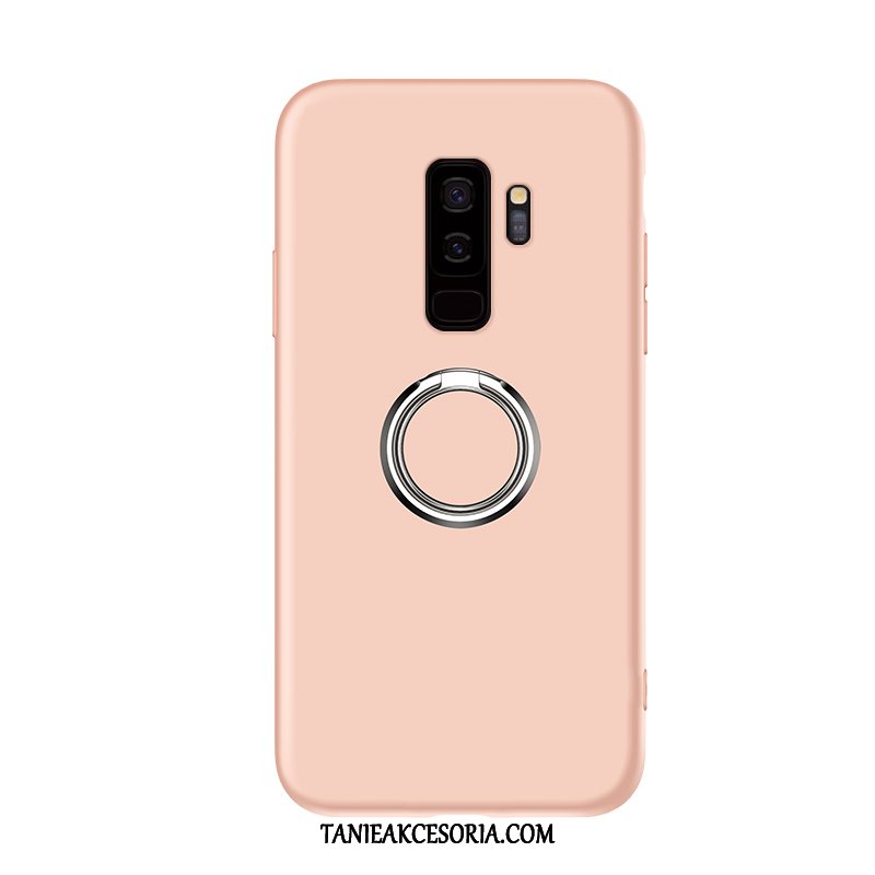 Etui Samsung Galaxy S9+ Anti-fall Miękki Telefon Komórkowy, Pokrowce Samsung Galaxy S9+ Ring All Inclusive Jednolity Kolor