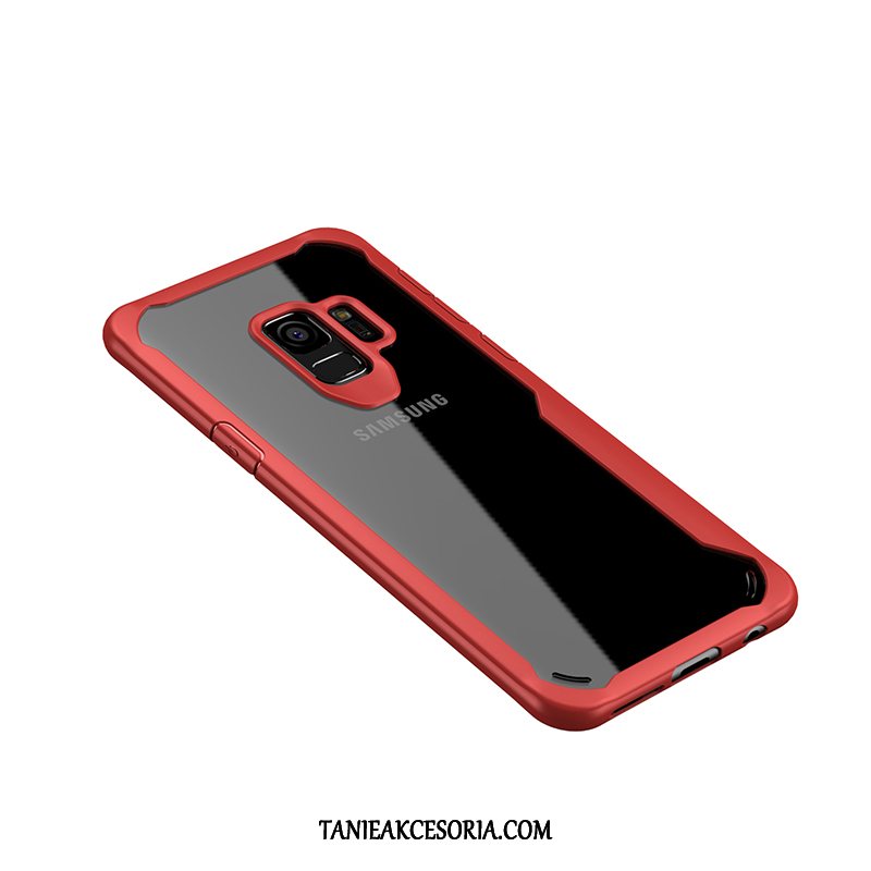 Etui Samsung Galaxy S9 Biznes Przezroczysty Czerwony Netto, Pokrowce Samsung Galaxy S9 All Inclusive Osobowość Miękki