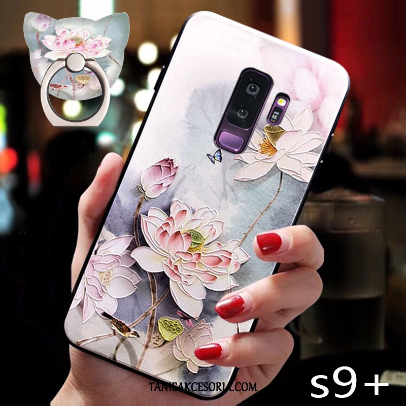 Etui Samsung Galaxy S9+ Telefon Komórkowy Silikonowe Różowe, Futerał Samsung Galaxy S9+ All Inclusive Ochraniacz Miękki