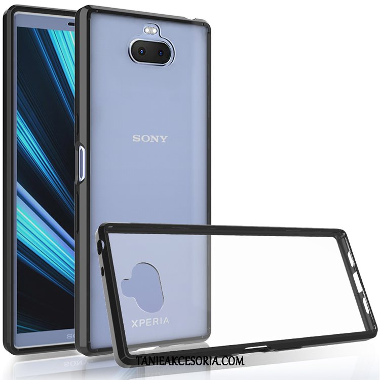 Etui Sony Xperia 10 Plus Telefon Komórkowy Przezroczysty Czarny, Obudowa Sony Xperia 10 Plus Ochraniacz Anti-fall