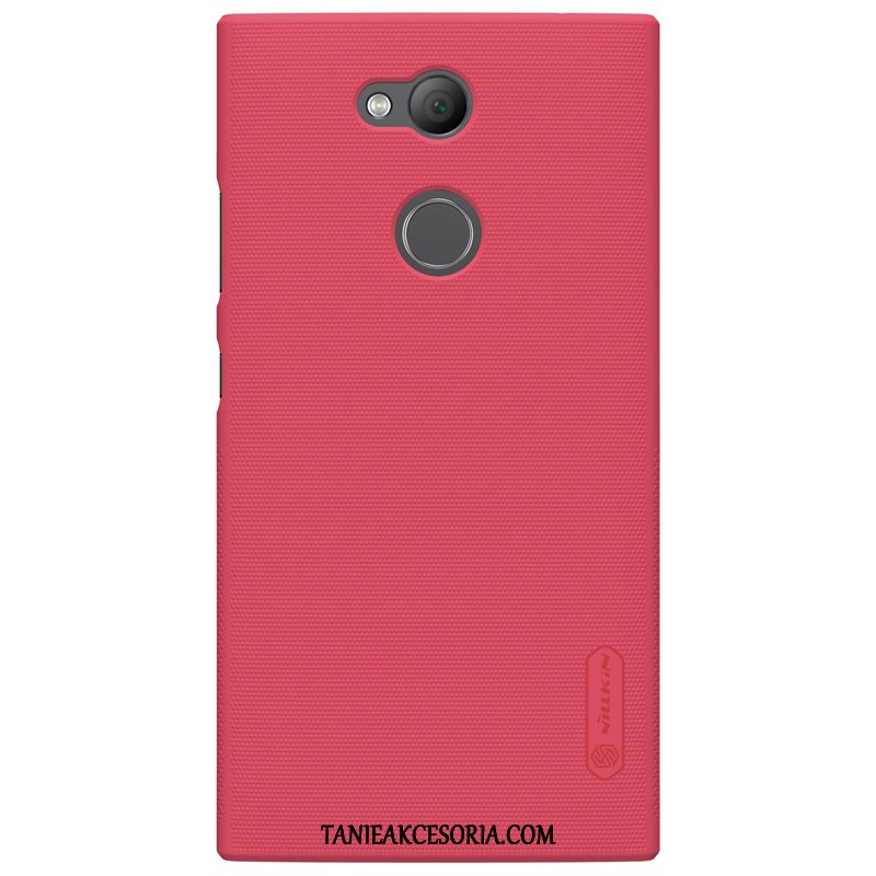 Etui Sony Xperia L2 Ochraniacz Nubuku Anti-fall, Futerał Sony Xperia L2 Czerwony Trudno Telefon Komórkowy