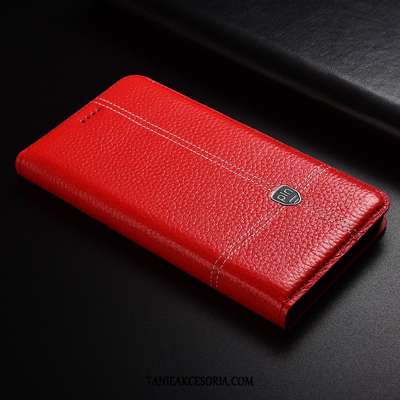 Etui Sony Xperia Xz Ochraniacz Anti-fall Telefon Komórkowy, Obudowa Sony Xperia Xz Czerwony Bydło Prawdziwa Skóra