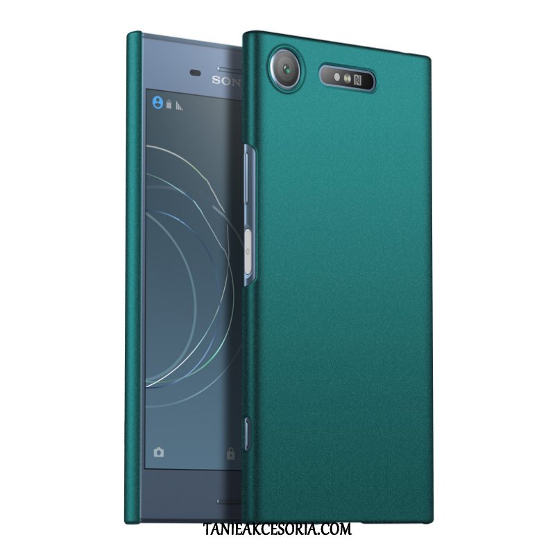 Etui Sony Xperia Xz1 Nubuku Telefon Komórkowy Zielony, Futerał Sony Xperia Xz1 Ochraniacz
