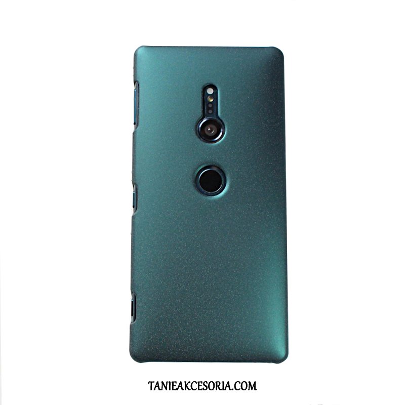 Etui Sony Xperia Xz2 Cienka Zielony Nubuku, Obudowa Sony Xperia Xz2 Telefon Komórkowy Ochraniacz