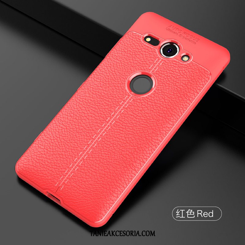 Etui Sony Xperia Xz2 Compact Telefon Komórkowy Miękki Czerwony, Obudowa Sony Xperia Xz2 Compact
