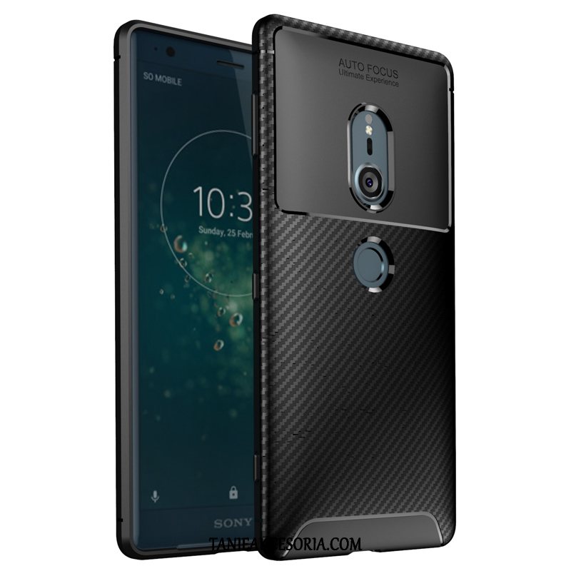 Etui Sony Xperia Xz3 Anti-fall Ochraniacz Biznes, Futerał Sony Xperia Xz3 Telefon Komórkowy Czarny Nubuku