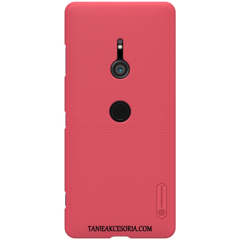Etui Sony Xperia Xz3 Telefon Komórkowy Czerwony Nubuku, Futerał Sony Xperia Xz3 Trudno Anti-fall Złoto