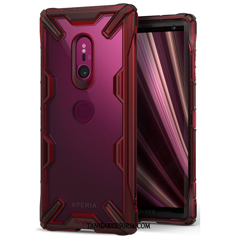 Etui Sony Xperia Xz3 Telefon Komórkowy Nowy Czerwony, Futerał Sony Xperia Xz3 Anti-fall Wiszące Ozdoby Przezroczysty