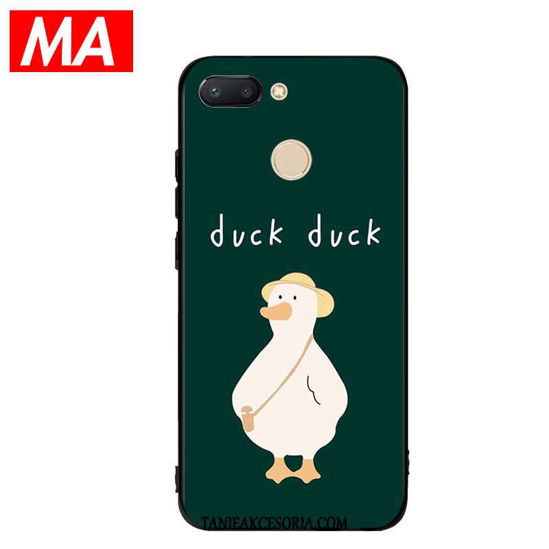 Etui Xiaomi Mi 8 Lite Kaczka Mały Żółty, Obudowa Xiaomi Mi 8 Lite Silikonowe Czerwony Netto Kreskówka Beige