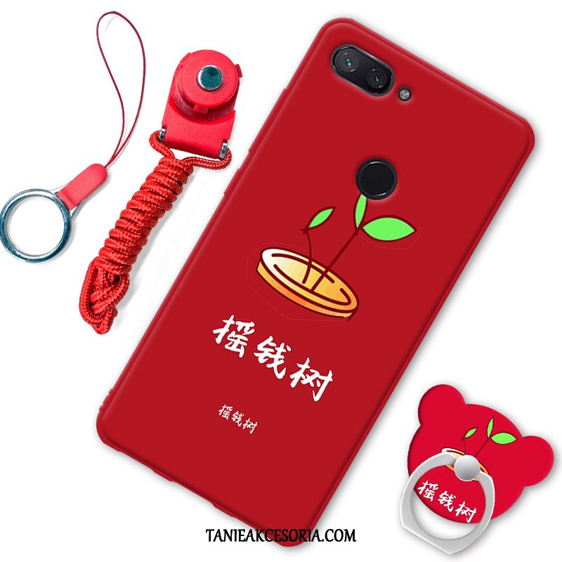 Etui Xiaomi Mi 8 Lite Mały Silikonowe Telefon Komórkowy, Obudowa Xiaomi Mi 8 Lite Kreatywne Ochraniacz Miękki Beige