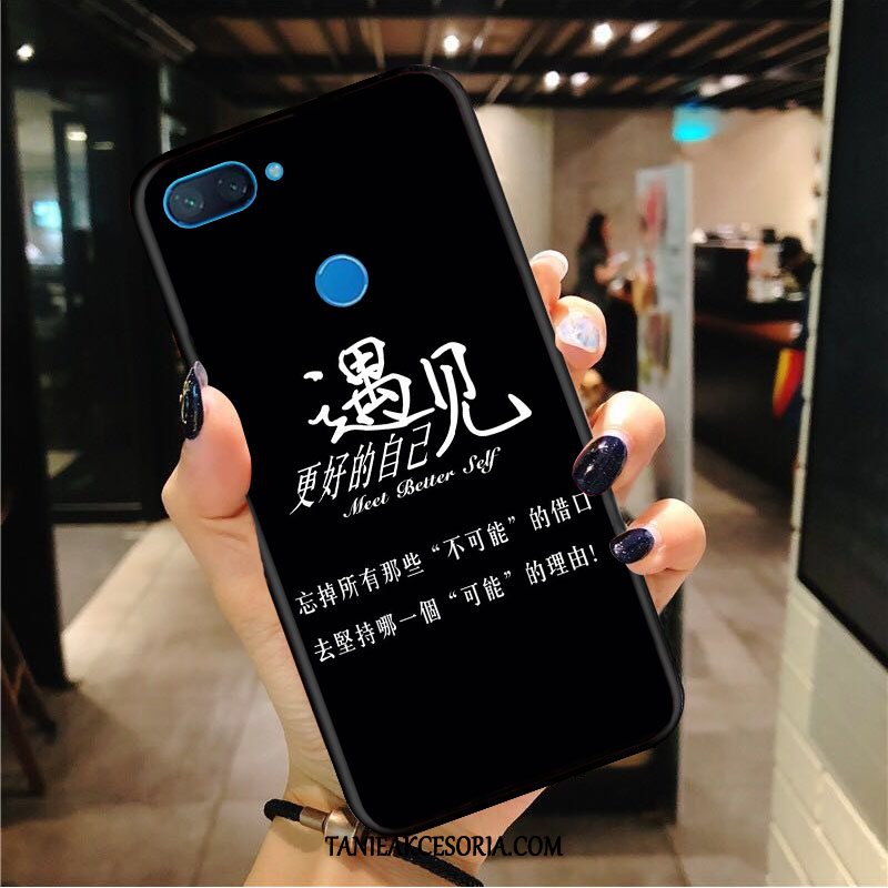 Etui Xiaomi Mi 8 Lite Ochraniacz Tendencja All Inclusive, Obudowa Xiaomi Mi 8 Lite Młodzież Telefon Komórkowy Czarny Beige