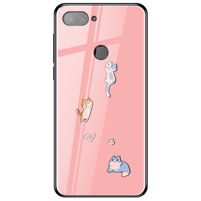 Etui Xiaomi Mi 8 Lite Osobowość Kreskówka Telefon Komórkowy, Pokrowce Xiaomi Mi 8 Lite Nowy Mały Młodzież Beige