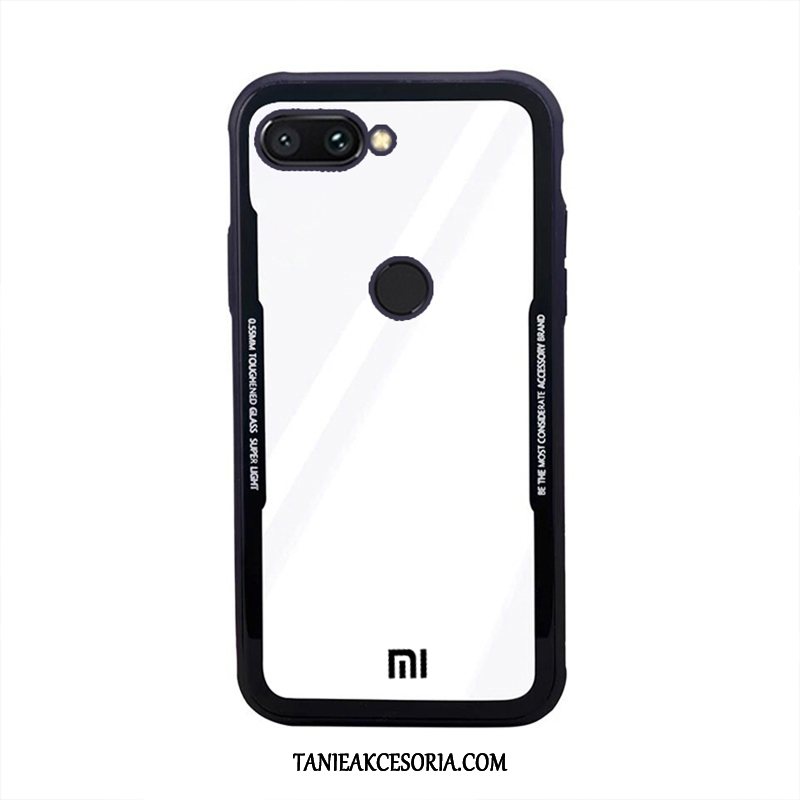 Etui Xiaomi Mi 8 Lite Osobowość Telefon Komórkowy All Inclusive, Pokrowce Xiaomi Mi 8 Lite Czerwony Granica Mały Beige