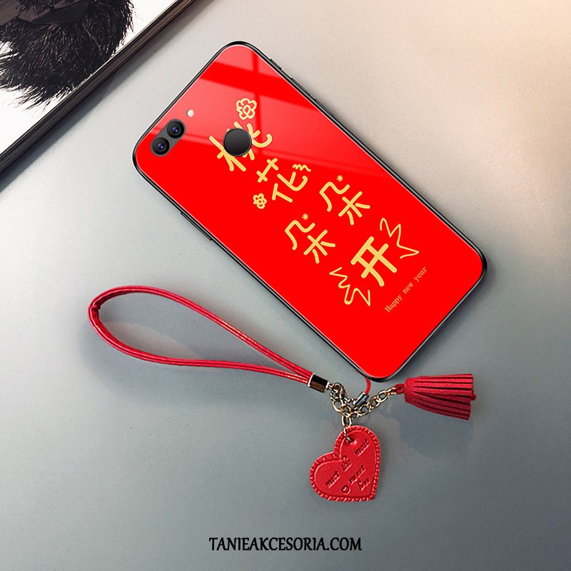Etui Xiaomi Mi 8 Lite Telefon Komórkowy Anti-fall Trudno, Obudowa Xiaomi Mi 8 Lite Czerwony Młodzież Mały Beige