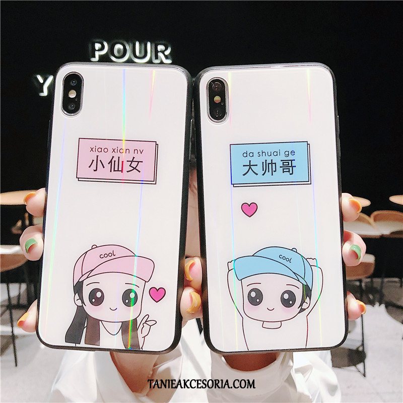 Etui Xiaomi Mi 8 Pro Anti-fall Szkło Mały, Pokrowce Xiaomi Mi 8 Pro Biały Telefon Komórkowy Wzór Beige