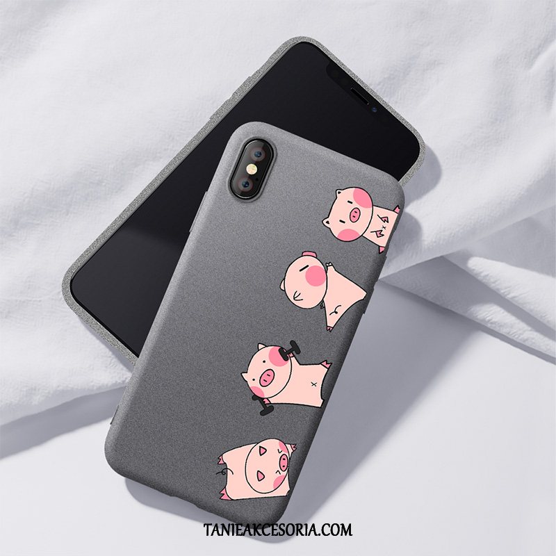 Etui Xiaomi Mi 8 Pro Szkło Hartowane Telefon Komórkowy Mały, Obudowa Xiaomi Mi 8 Pro Miękki Szary Kreatywne Beige