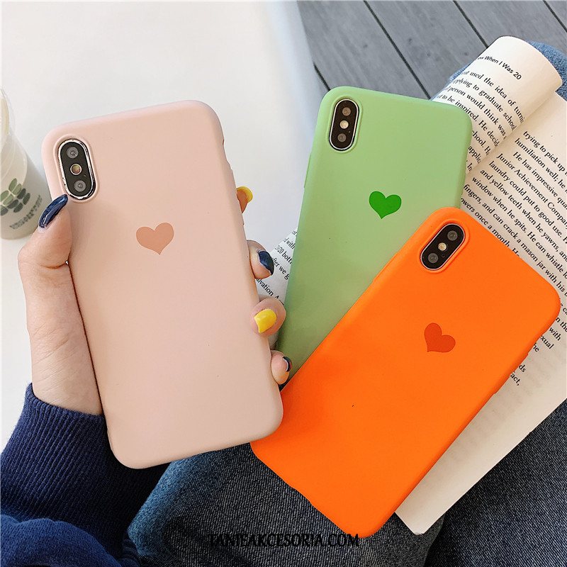 Etui Xiaomi Mi 8 Pro Telefon Komórkowy Wzór Pomarańczowy, Futerał Xiaomi Mi 8 Pro Różowe Zielony Mały Beige