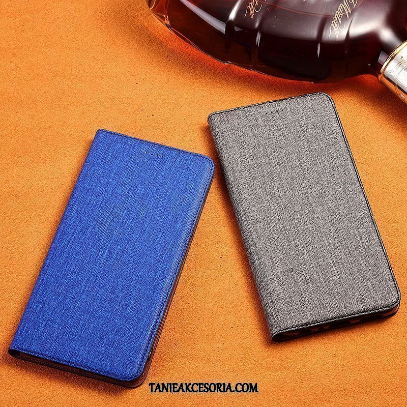 Etui Xiaomi Mi 9 Lite Ochraniacz Niebieski Bawełna I Len, Pokrowce Xiaomi Mi 9 Lite Miękki Dostosowane Mały Beige