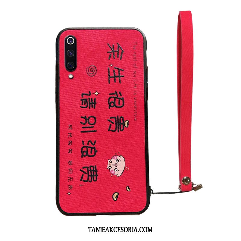 Etui Xiaomi Mi 9 Nowy Ochraniacz Mały, Obudowa Xiaomi Mi 9 Telefon Komórkowy Czerwony Modna Marka Beige
