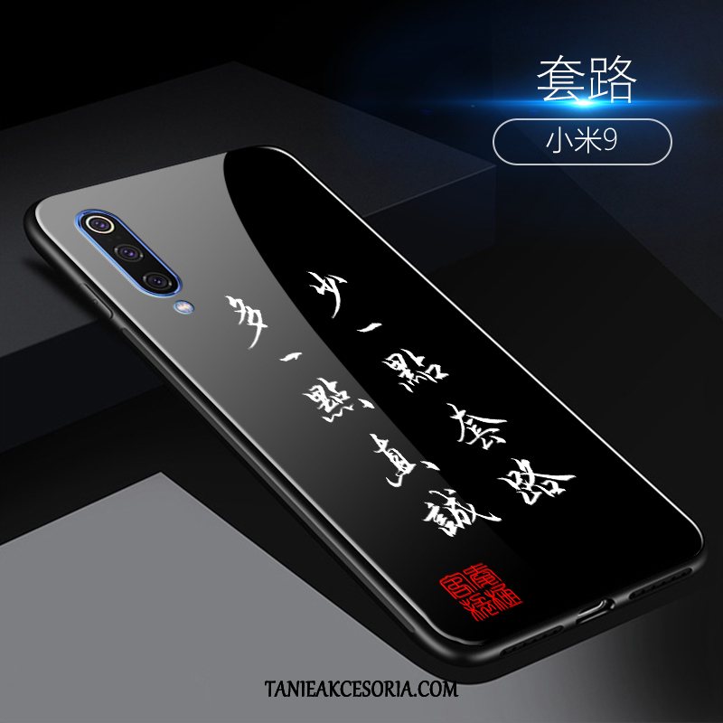 Etui Xiaomi Mi 9 Telefon Komórkowy Kreatywne Ochraniacz, Futerał Xiaomi Mi 9 Tendencja Szkło Osobowość Beige