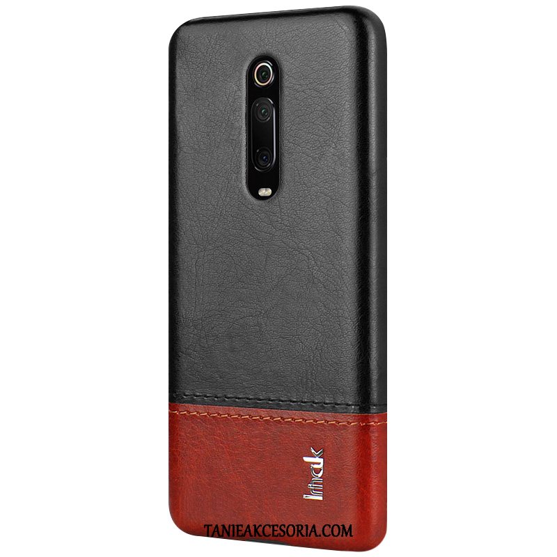Etui Xiaomi Mi 9t Ochraniacz Skóra Czerwony, Obudowa Xiaomi Mi 9t Mały Biznes Telefon Komórkowy Beige